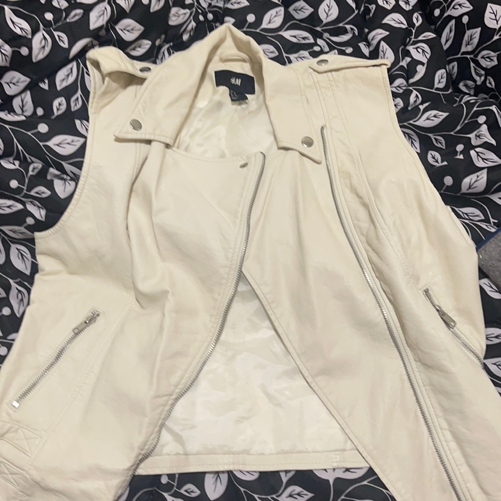 Leather vest